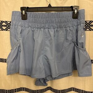 Women's Bluish Gray Free People Shorts